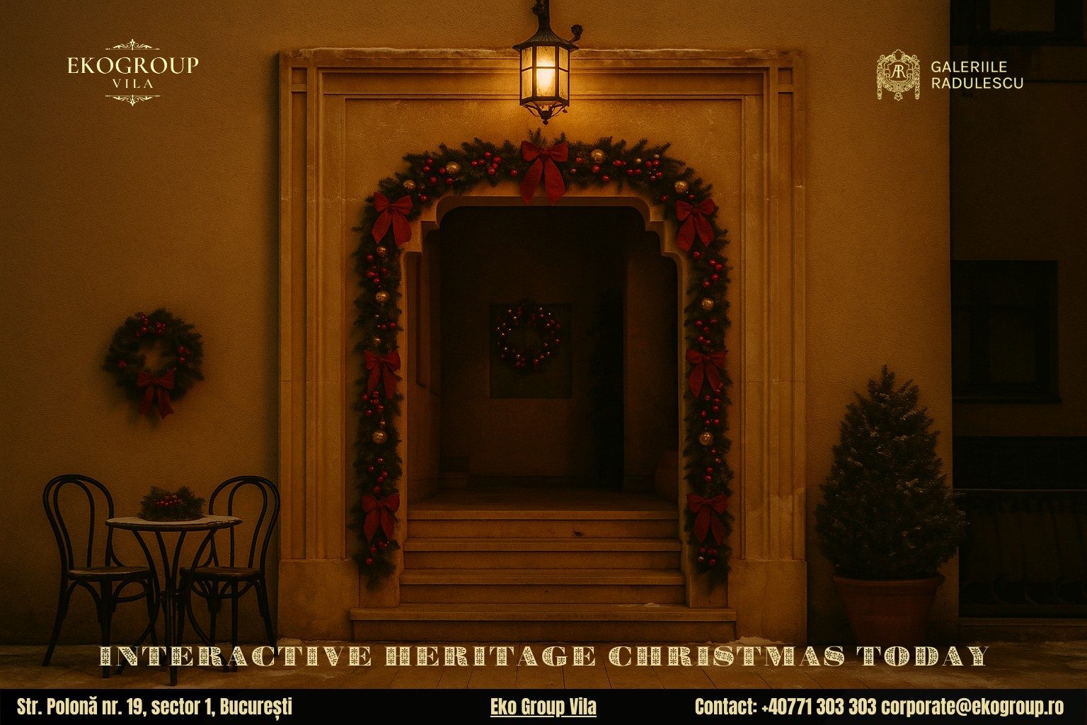 Activități de Crăciun cu parfum interbelic: o experiență unică la Eko Group Vila 5 Activități de Crăciun cu parfum interbelic: o experiență unică la Eko Group Vila